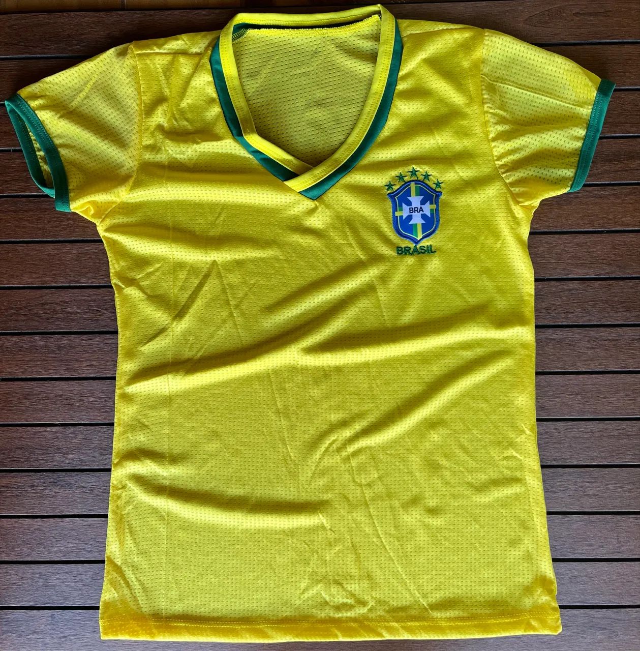Camisa do Brasil feminina 