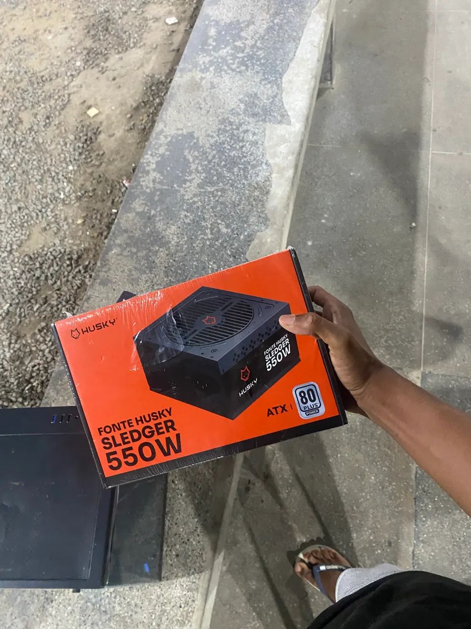 Fonte gamer 550w