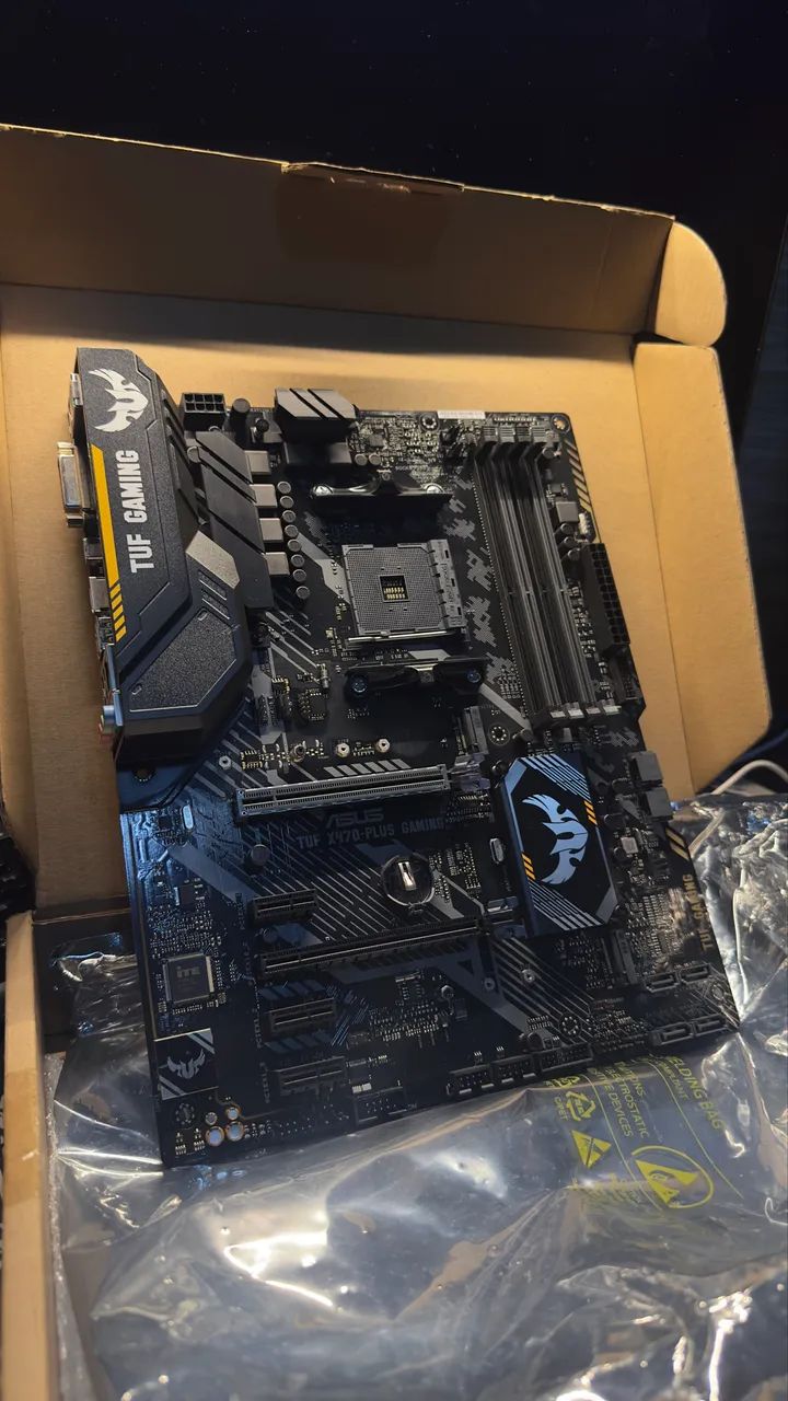 Vendo Placa Mãe X470 TUF Gaming - Foto 4