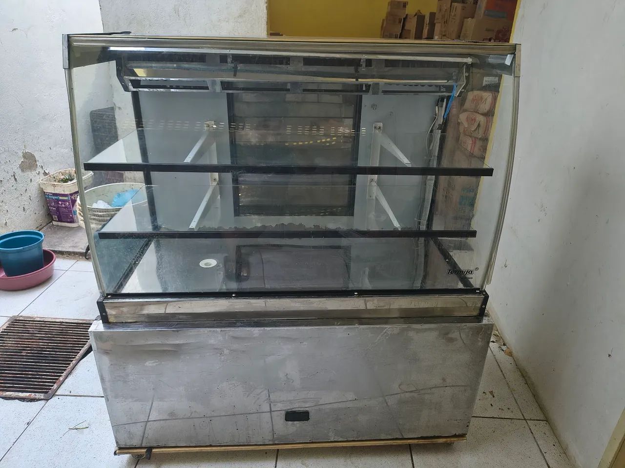 BALCÃO FRIO EM ÓTIMO ESTADO SEMI NOVO FUNCIONANDO PERFEITAMENTE ÓTIMO PARA SUA LANCHONETE  - Foto 4