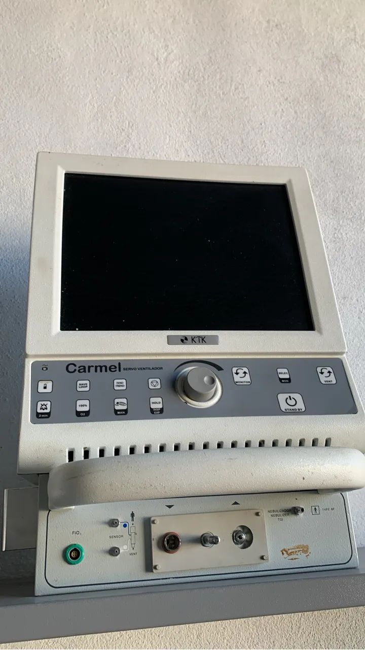 Ventilador Pulmonar KTK Carmel Servo Ventilator - Equipamento Hospitalar