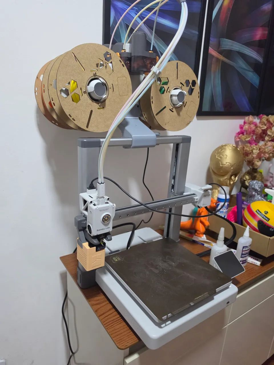 Bambu Lab A1 com Ams Lite - Excelente - Foto 2