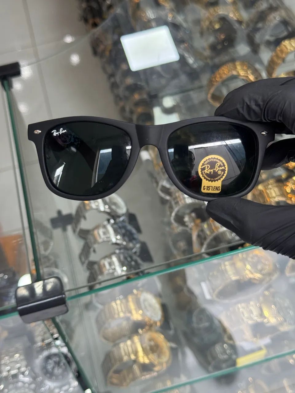 Óculos RAYBAN  proteção uv  - Foto 3