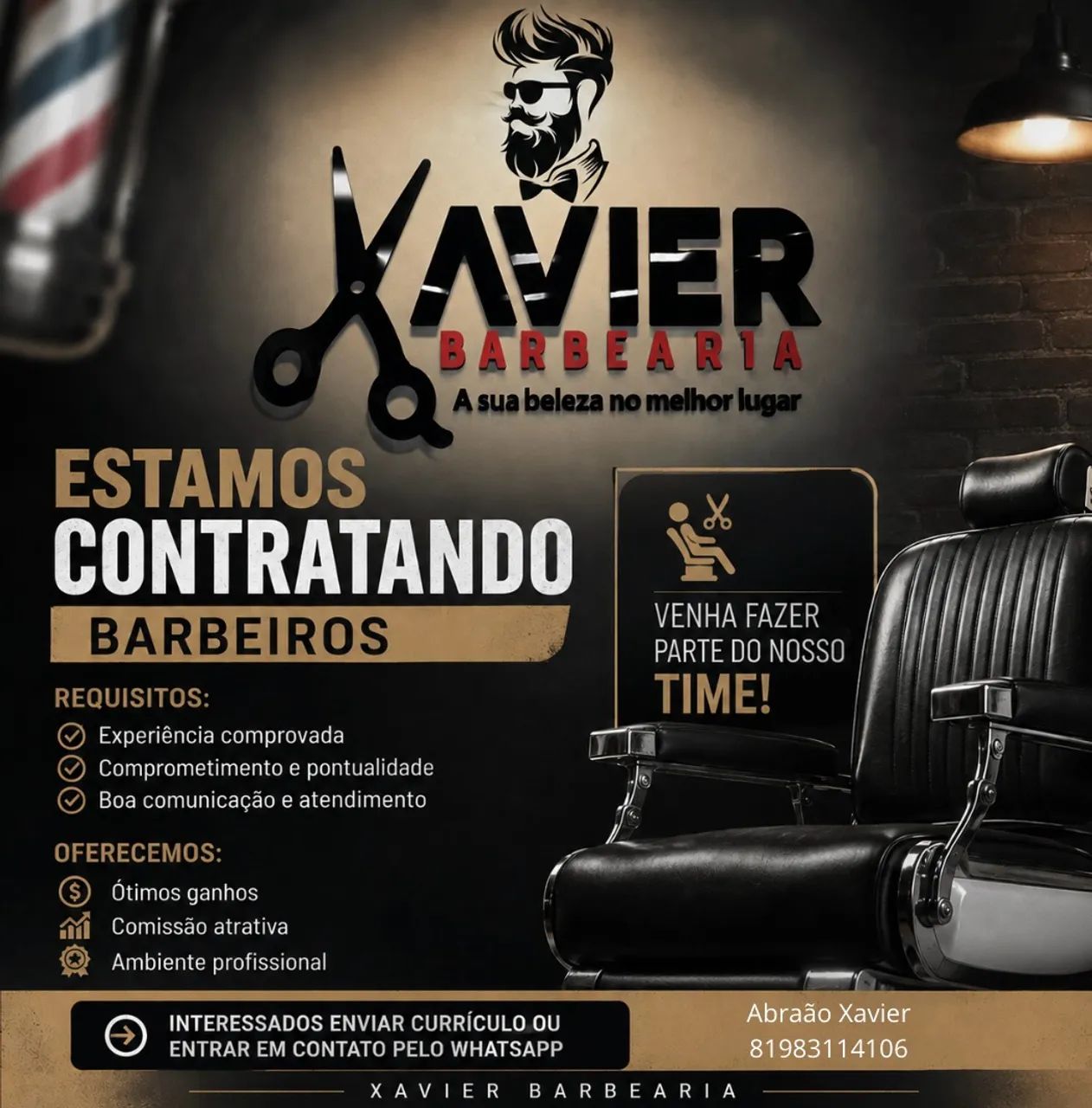 Vaga Para Barbeiro