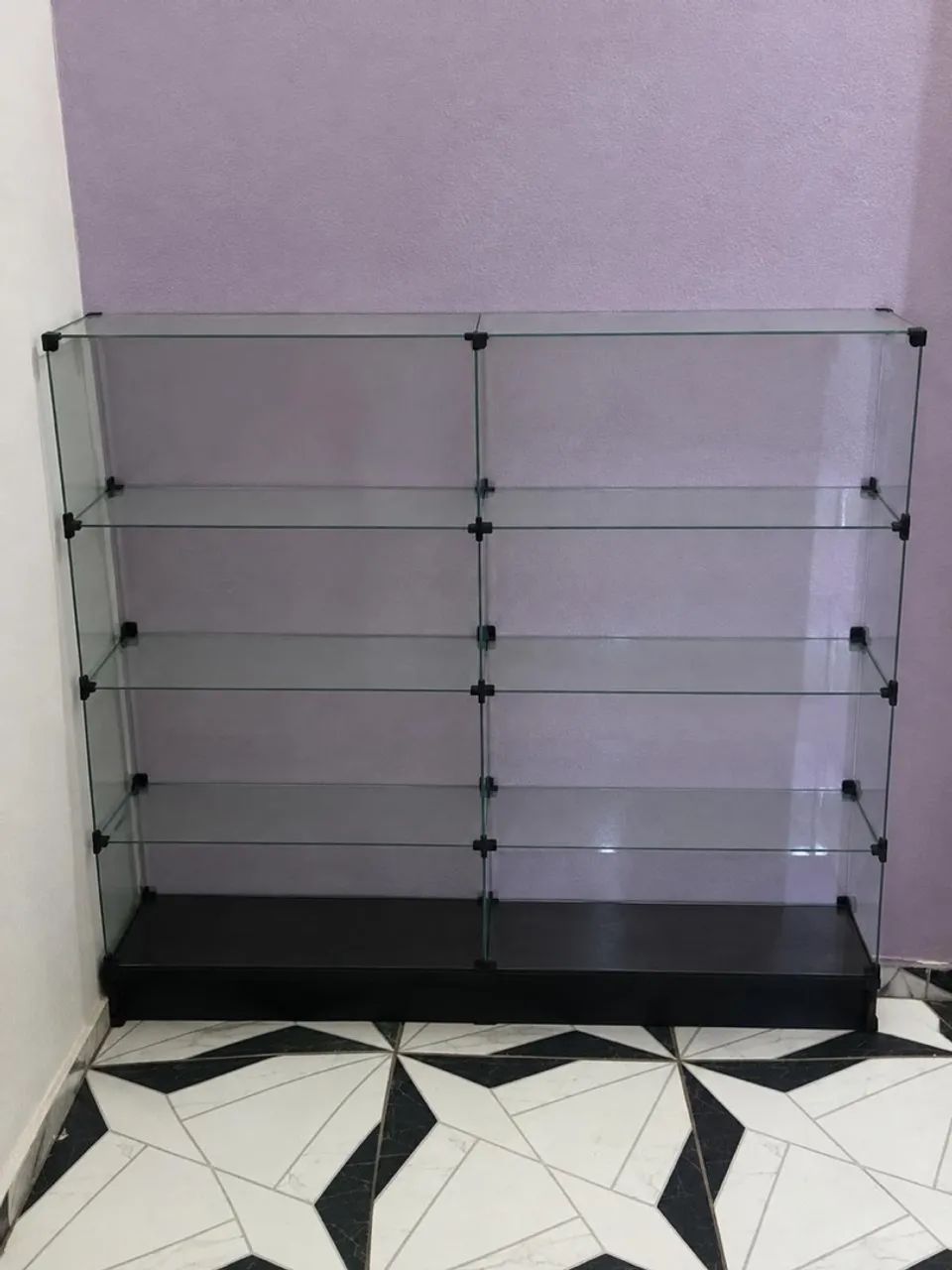 Prateleira de vidro 