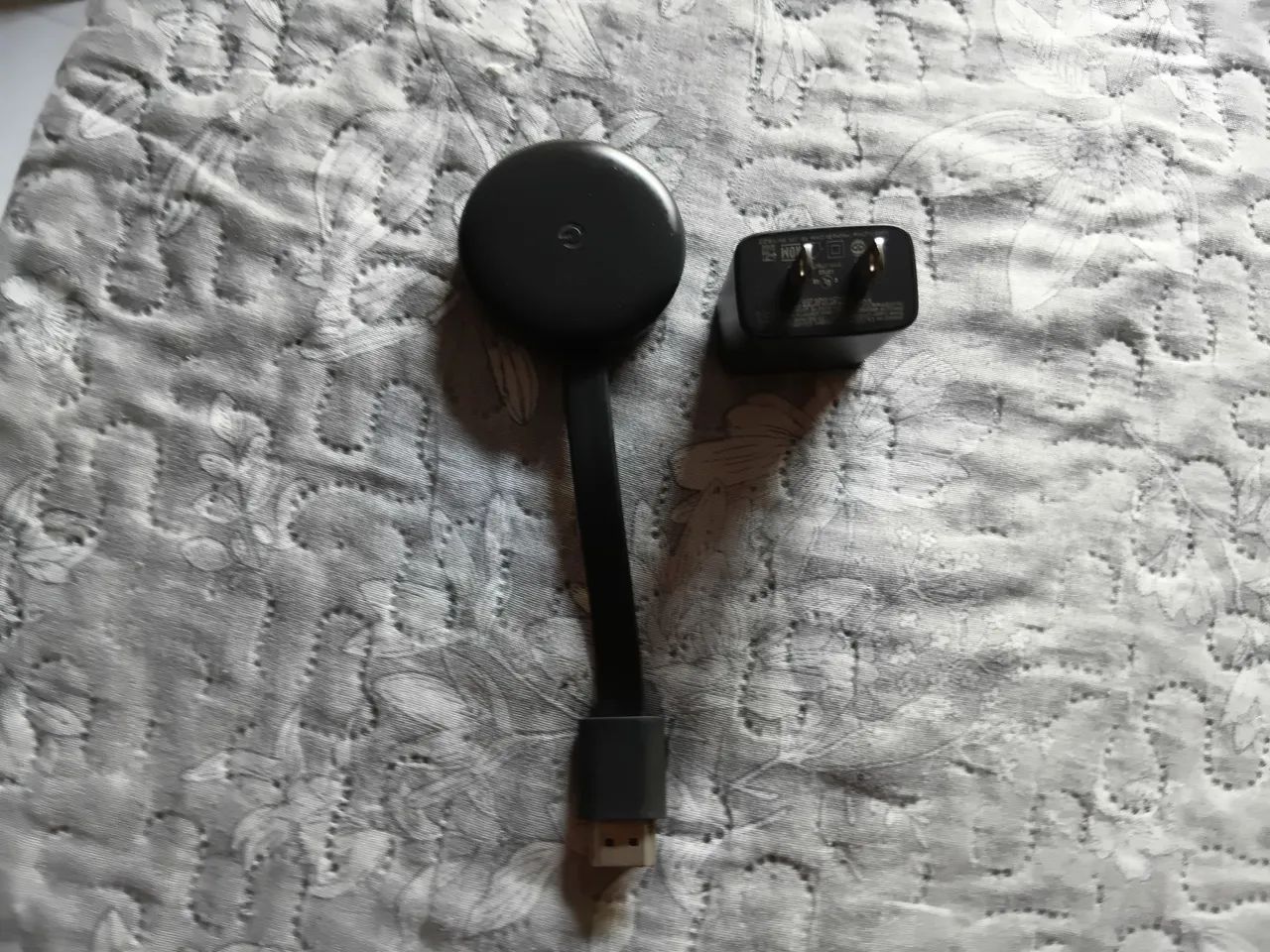 Chromecast Google + Fonte Original em Perfeito Estado! - Foto 2