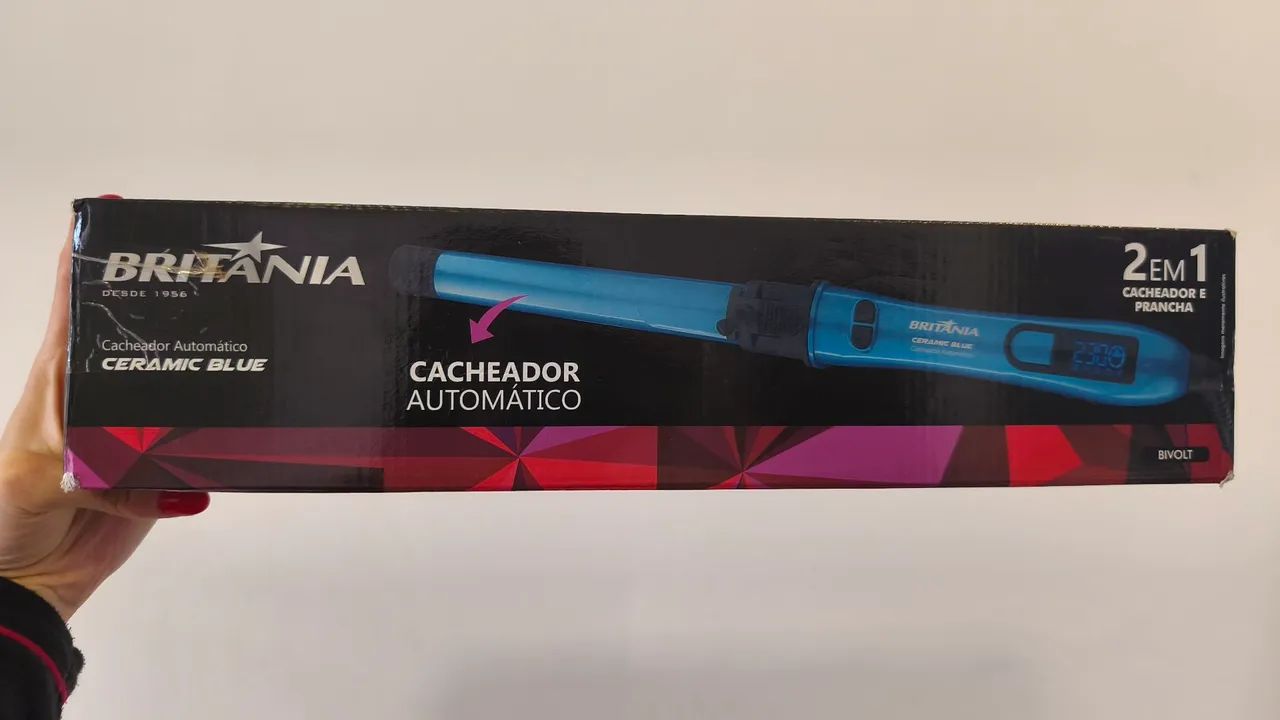 Cacheador Automático Britania Ceramic Blue 2 em 1 - Foto 5