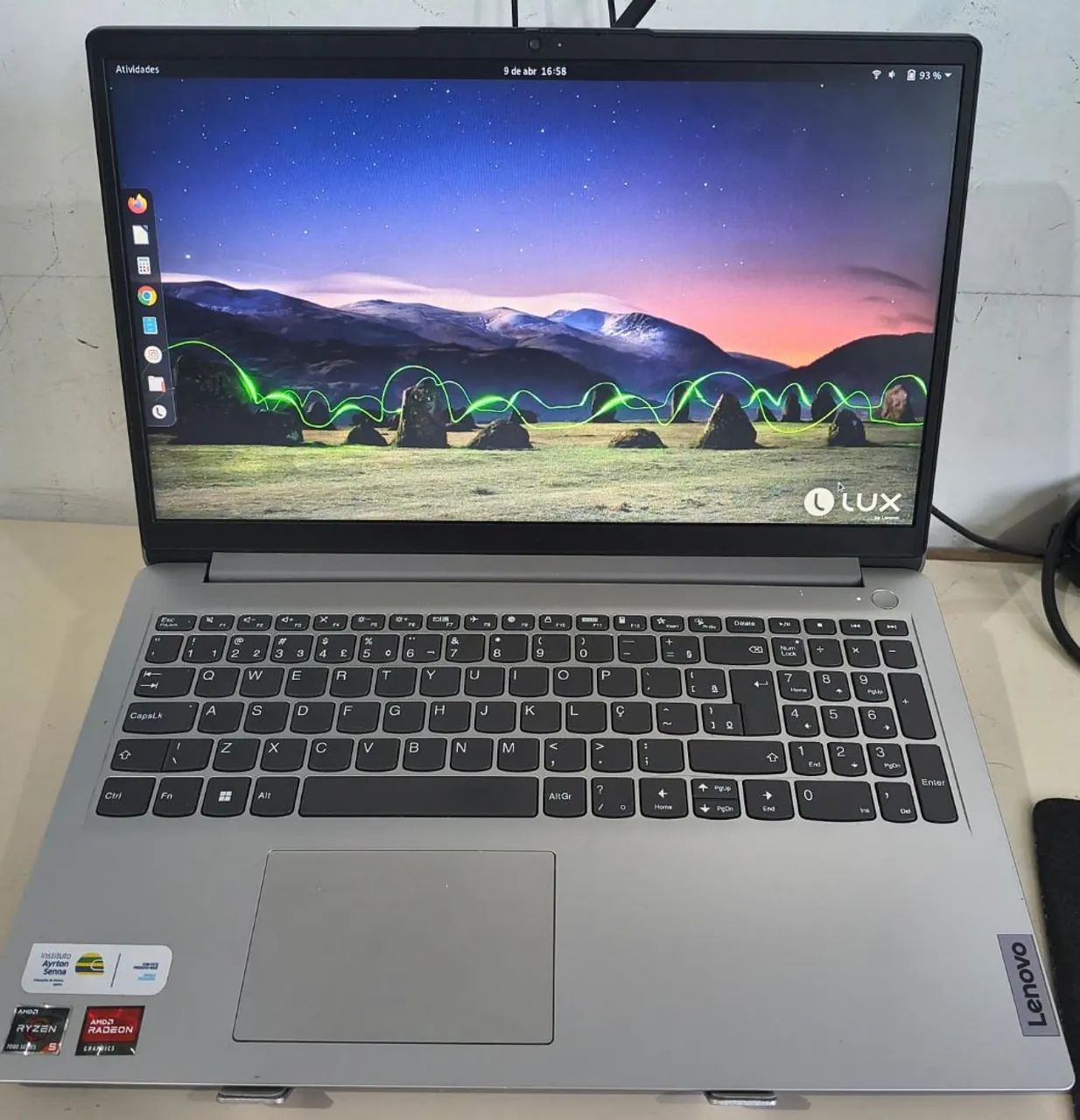 Notebook Lenovo 512gb 8gb Ram Linux - Notebooks - Novo Horizonte