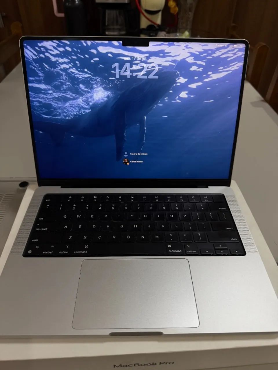 Macbook pro M1, 32gb de ram, 512 de armazenamento, 14 polegadas, tem caixa - Foto 5