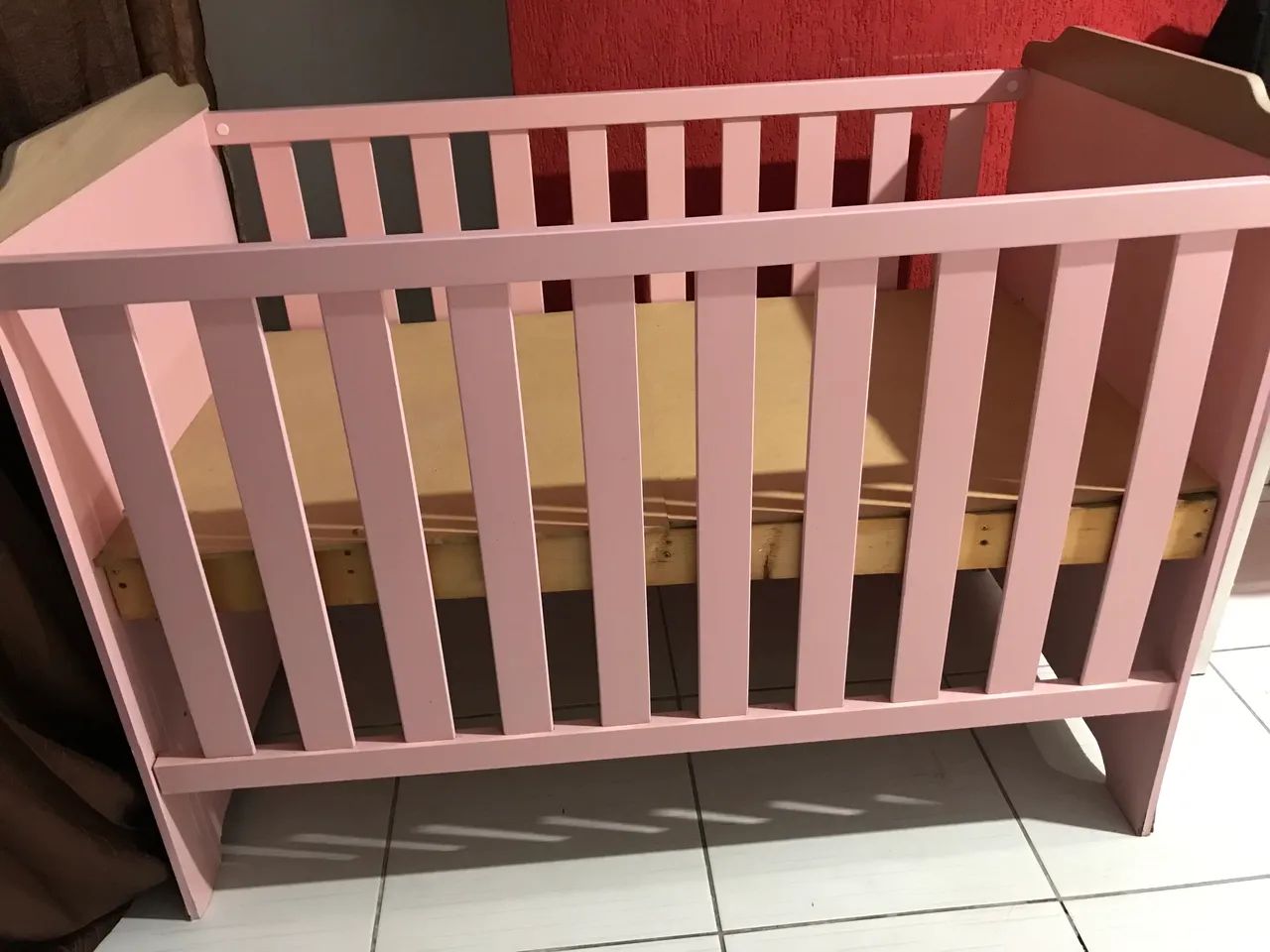 Berço cama com colchão de espuma  - Foto 2