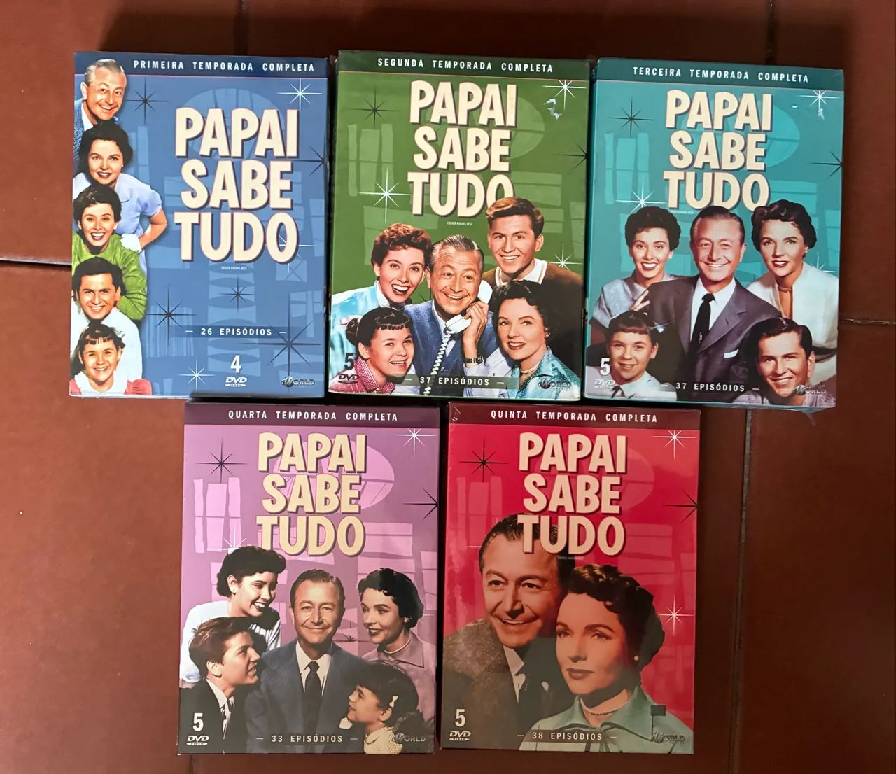 BOX DVD PAPAI SABE TUDO 5 TEMPORADAS - NOVO - DVD, Blu-Ray e Vídeo