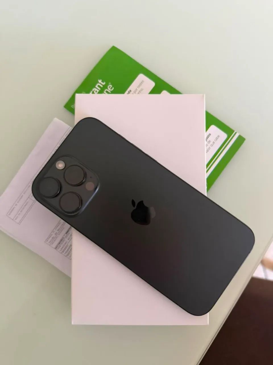 iPhone 16 Pro Max 256GB Titânio Preto Excelente - Foto 2