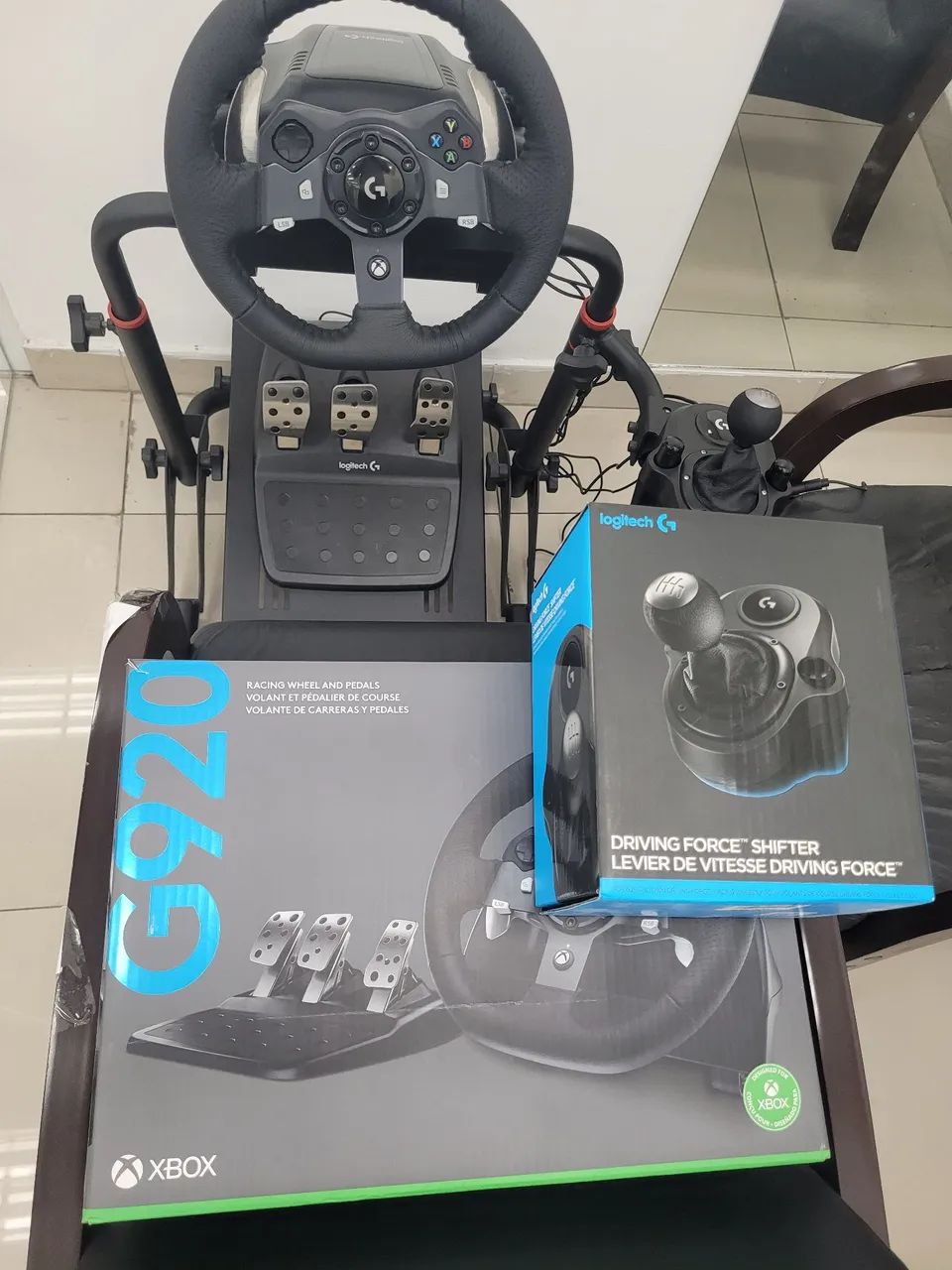 G920 Logitech + Câmbio + Cockpit Extreme  - Foto 2
