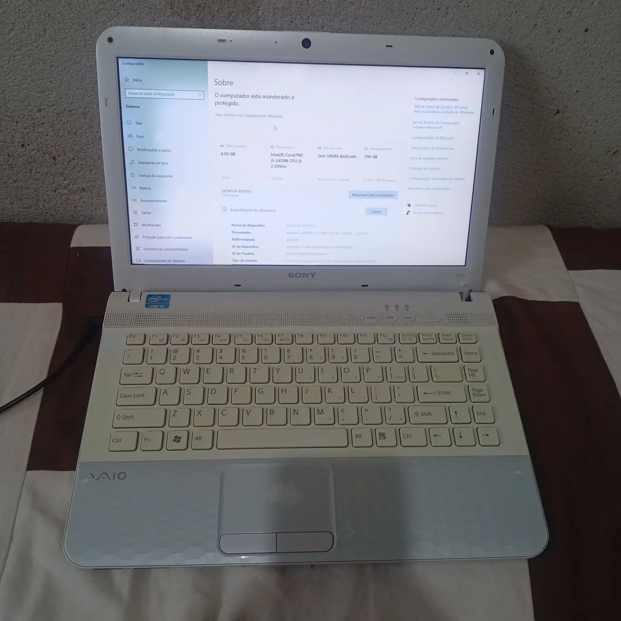 Notebook Sony VAIO com Intel Core i5 - Foto 3