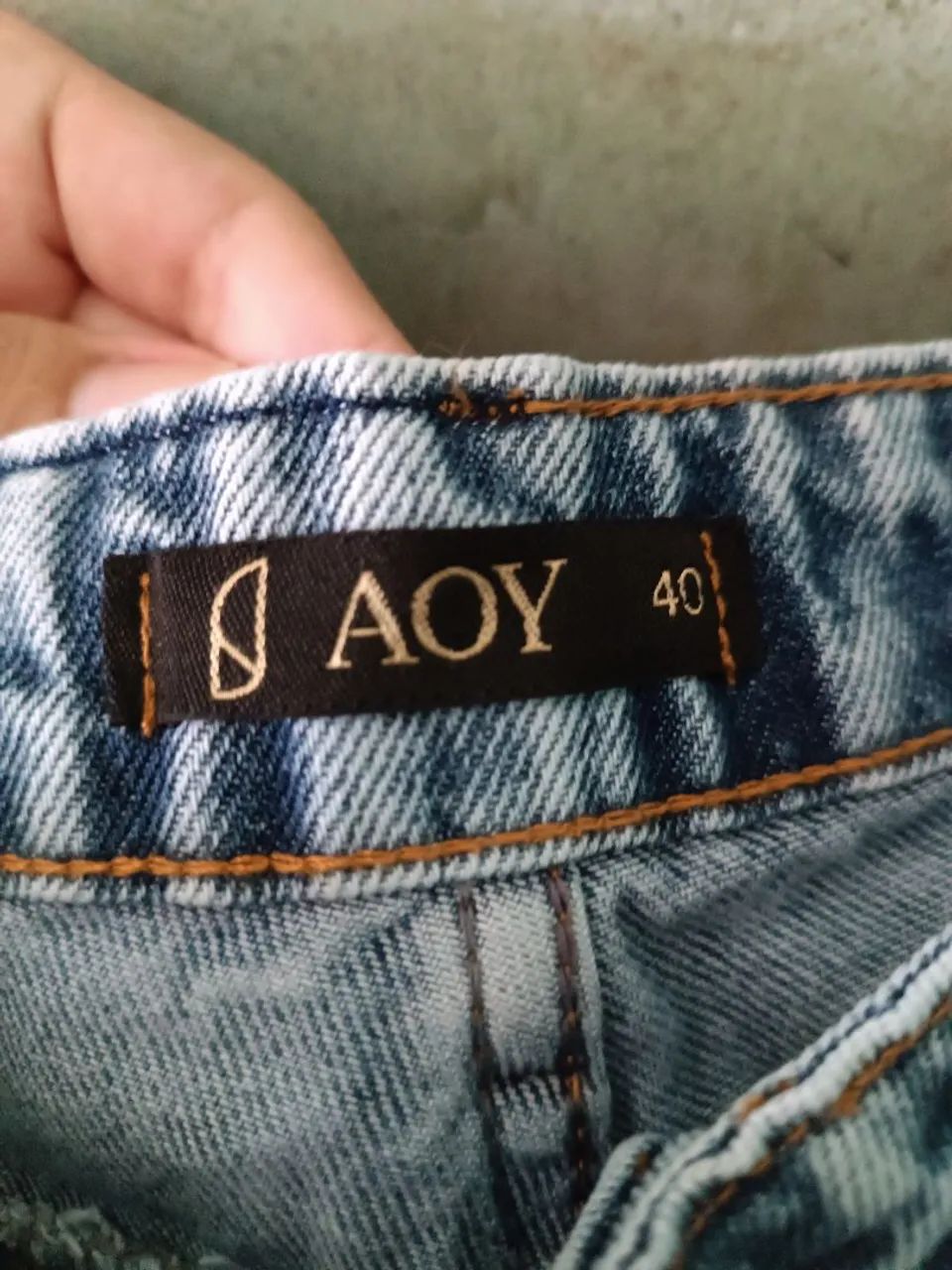 Calça jeans feminina nunca usada - Foto 2