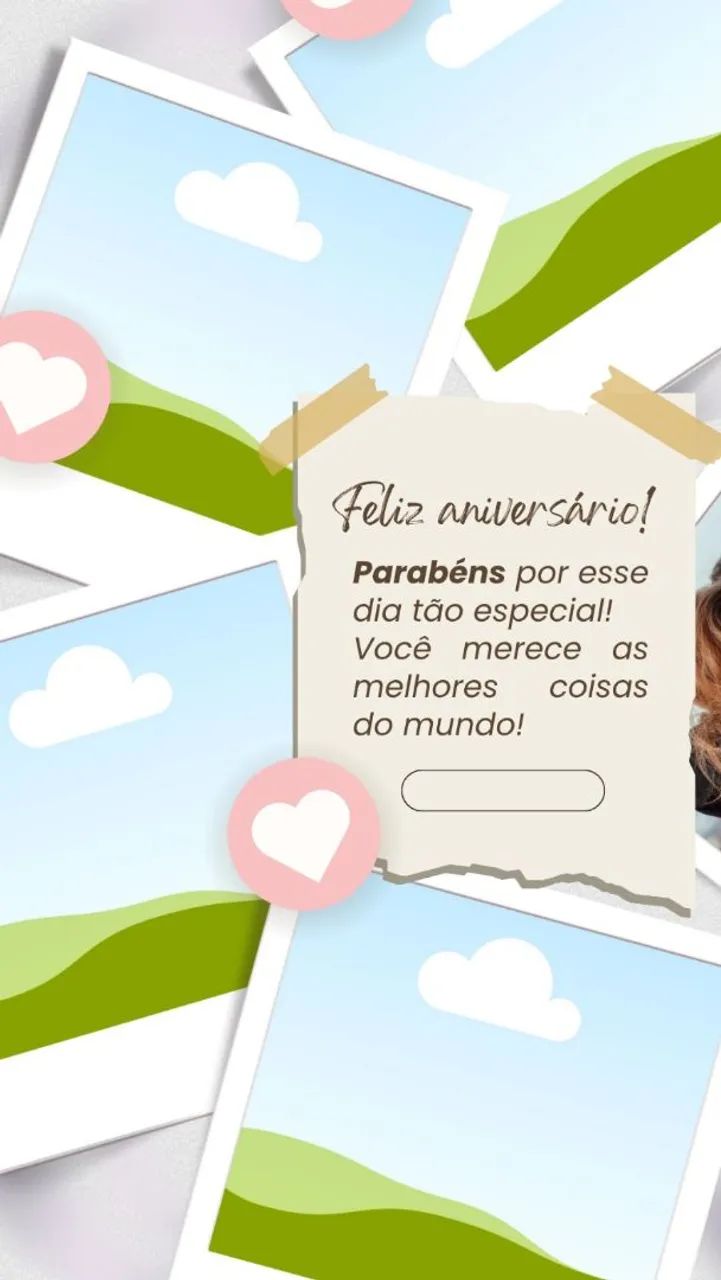 Mensagem de Aniversário virtual  - Foto 3