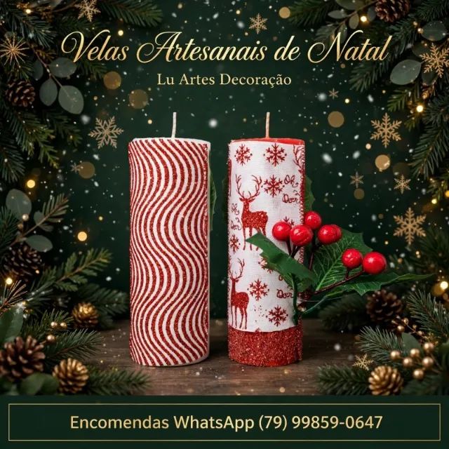 velas natalinas - Foto 2