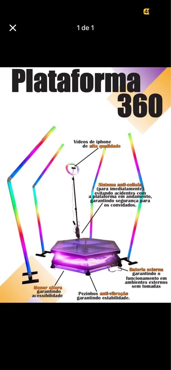 Vendo plataforma 360 Completa