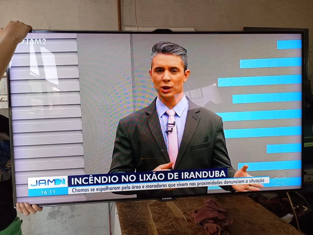 TV Samsung de 55 polegadas, modelo UN55ES7000G (Série ES7000) - Foto 4