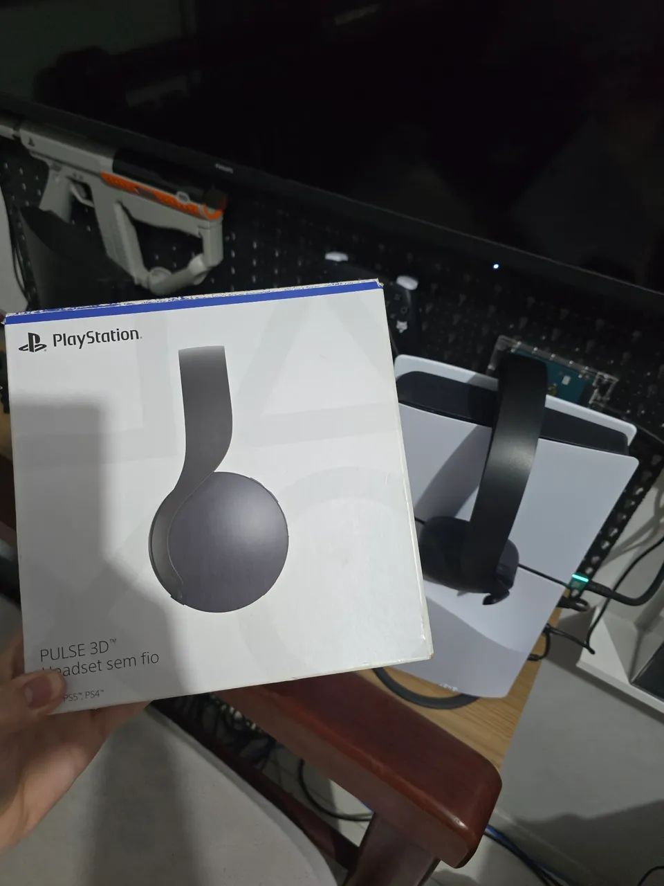 Headset pulse 3d Playstation Black