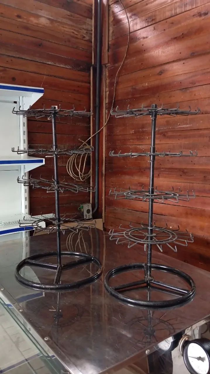 Expositor de mesa giratório 