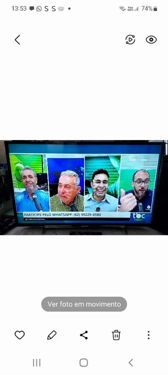 Tv sony led 40 polegadas completa  - Foto 3