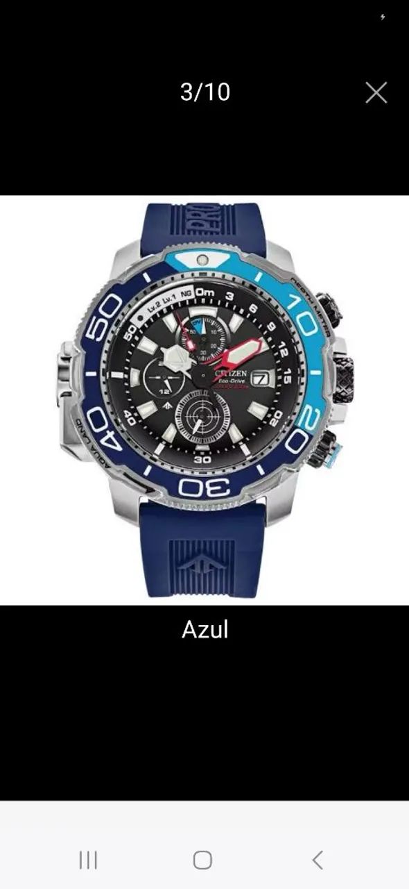 RELÓGIO CITIZEN AQUALAND BM3000-08 ECO-DRIVER PROMASTER