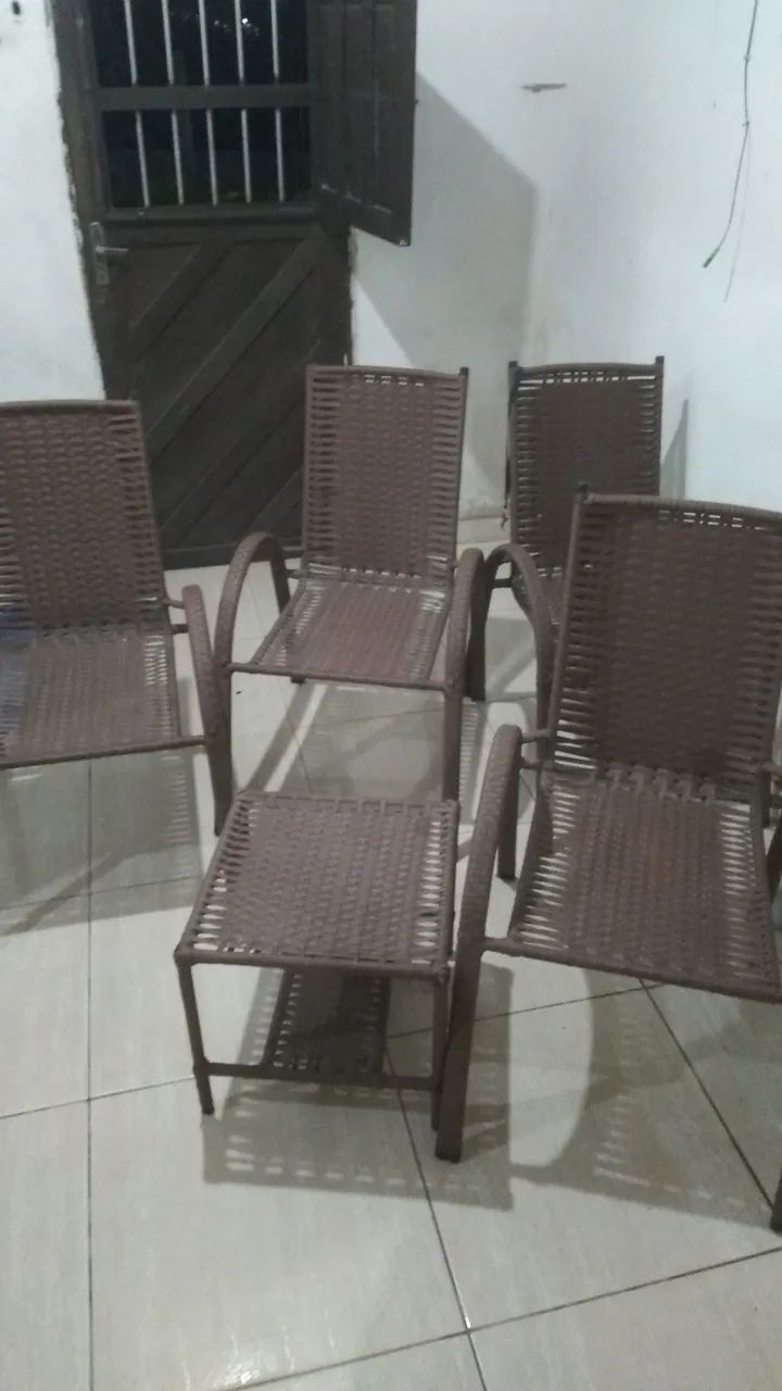 jogo de cadeira  - Foto 3