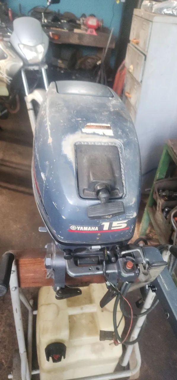 Motor de popa 15 hp - Foto 3