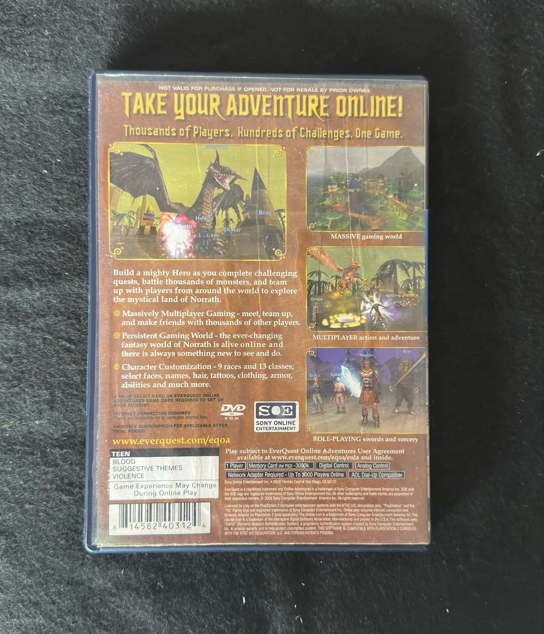 Jogo PlayStation 2 EverQuest  - Foto 2