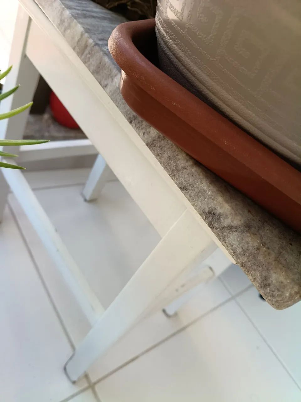 Tripé e banco para plantas - Foto 4