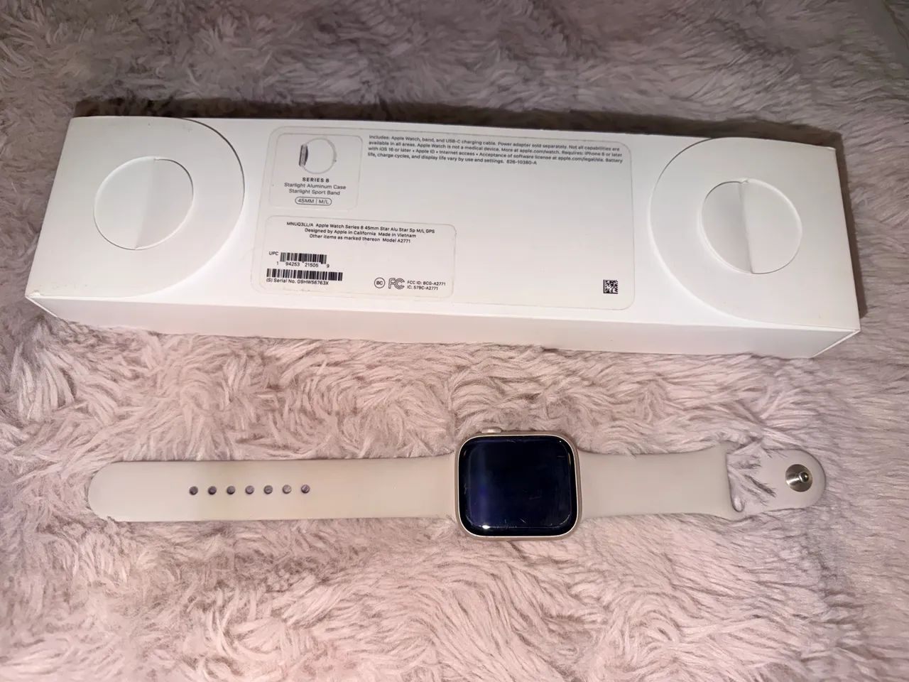  Apple Watch Series 8 - 45mm - Prata