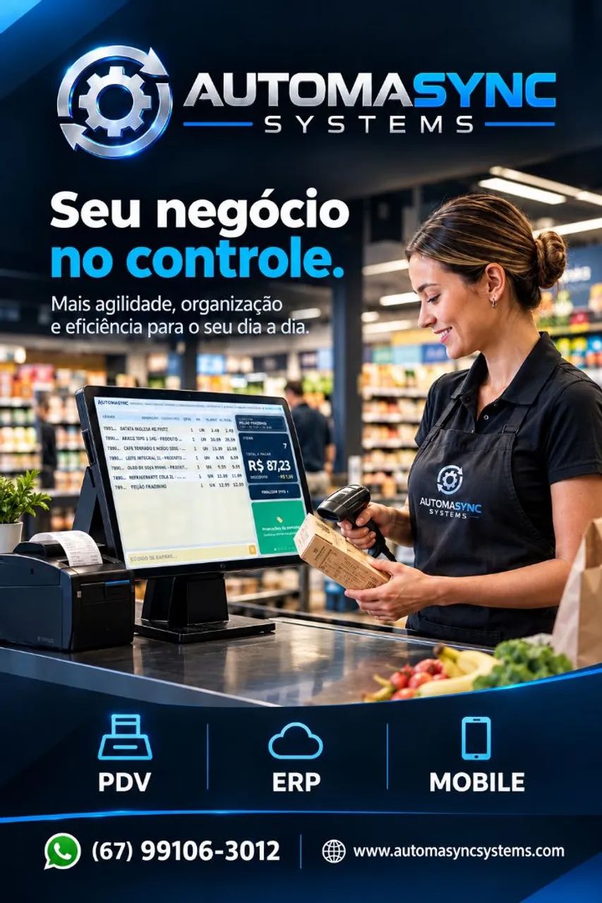 ECOSSISTEMA COMPLETO PARA SEU COMÉRCIO 