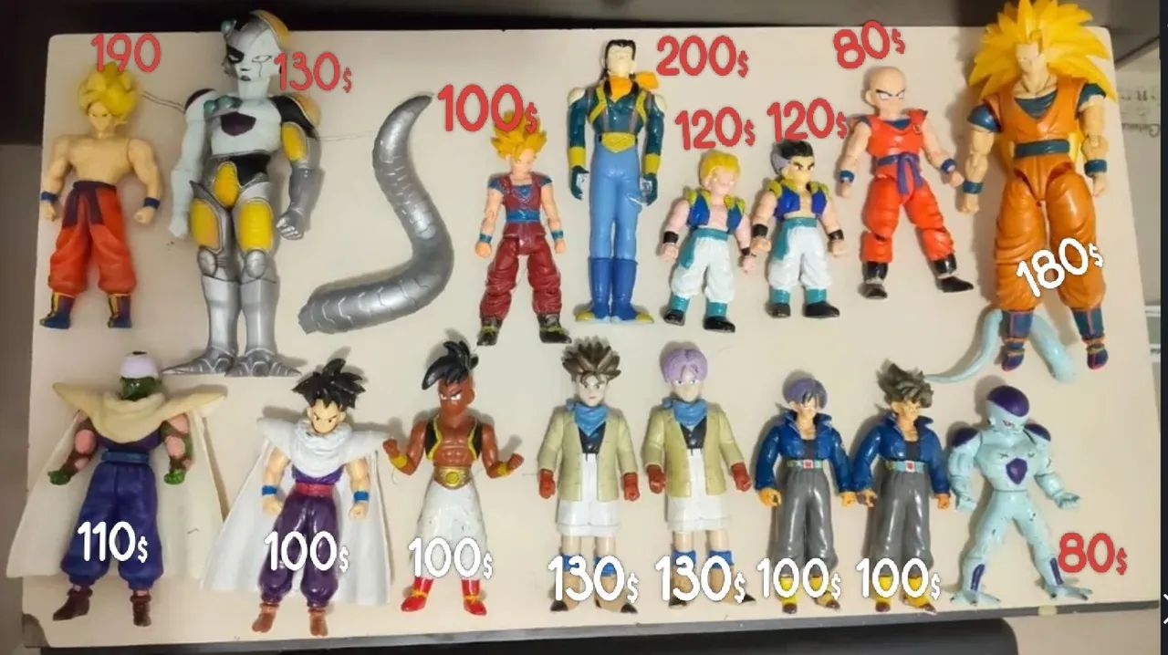 Lote Dragon ball z ANTIGOS 
