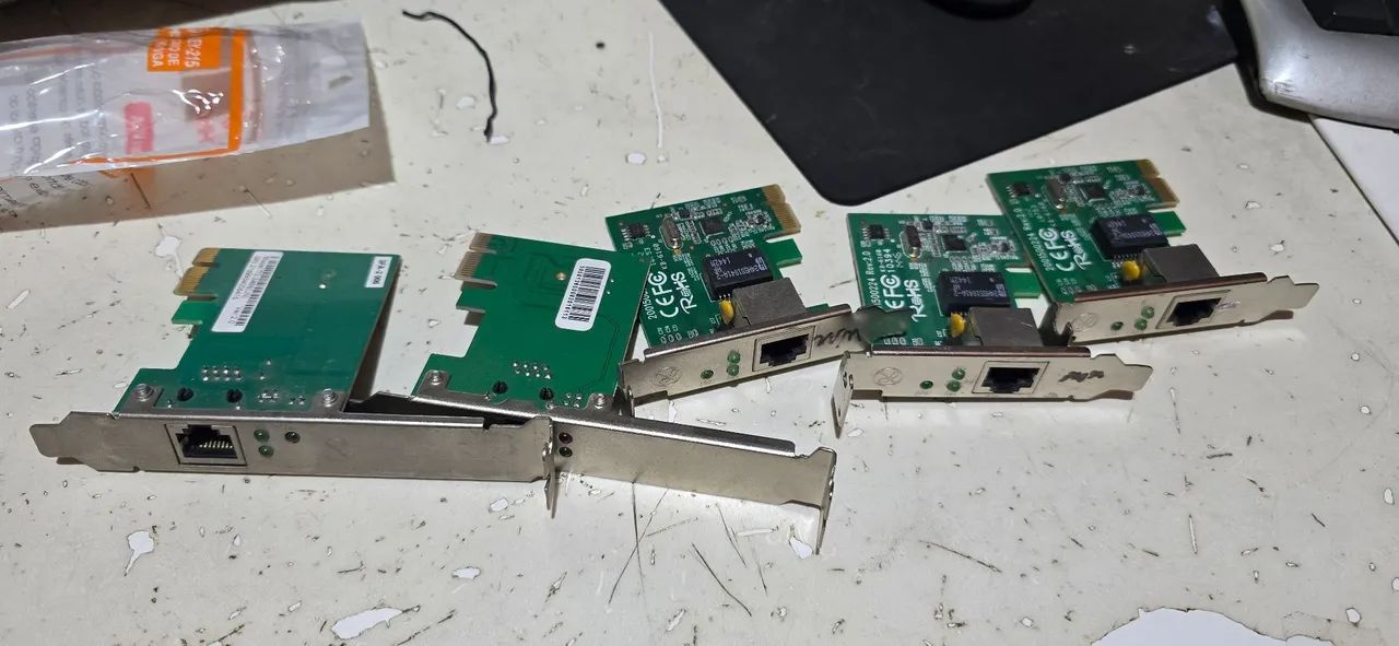 Placa de Rede Mini Pci 