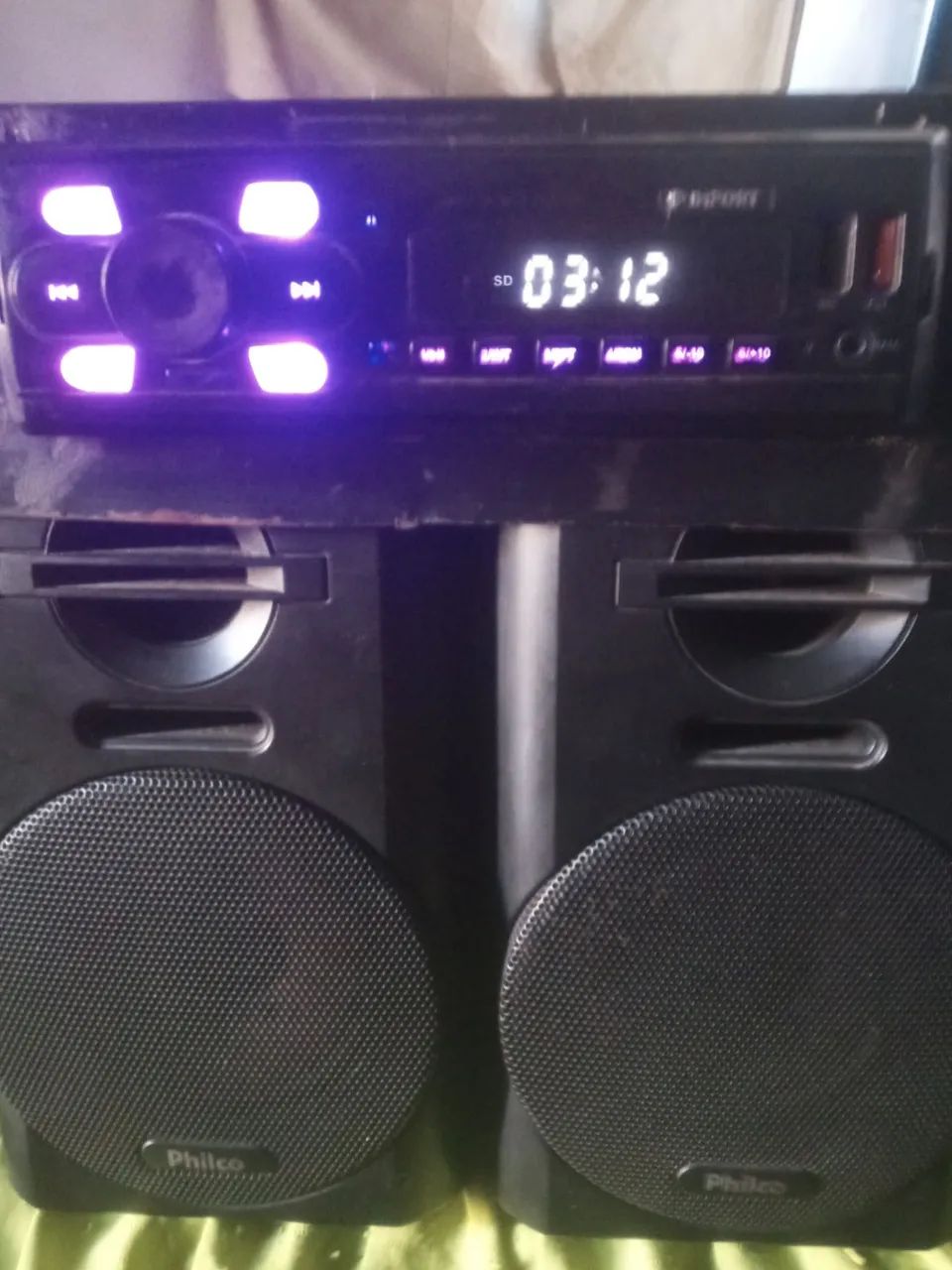 Radio modulado com caixas de som - Foto 3