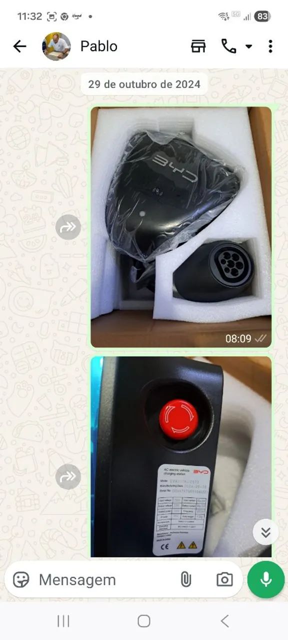Carregador de carro 