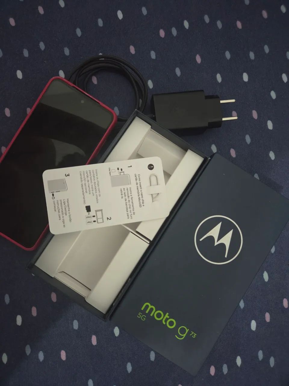 Motorola G73 5G 128G Dual Chip Usado em ótimo estado - Foto 4