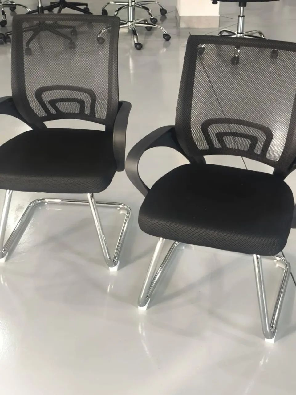 Cadeira de escritório Flow Fixa