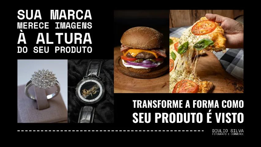 Fotografia Profissional Para E-commerce