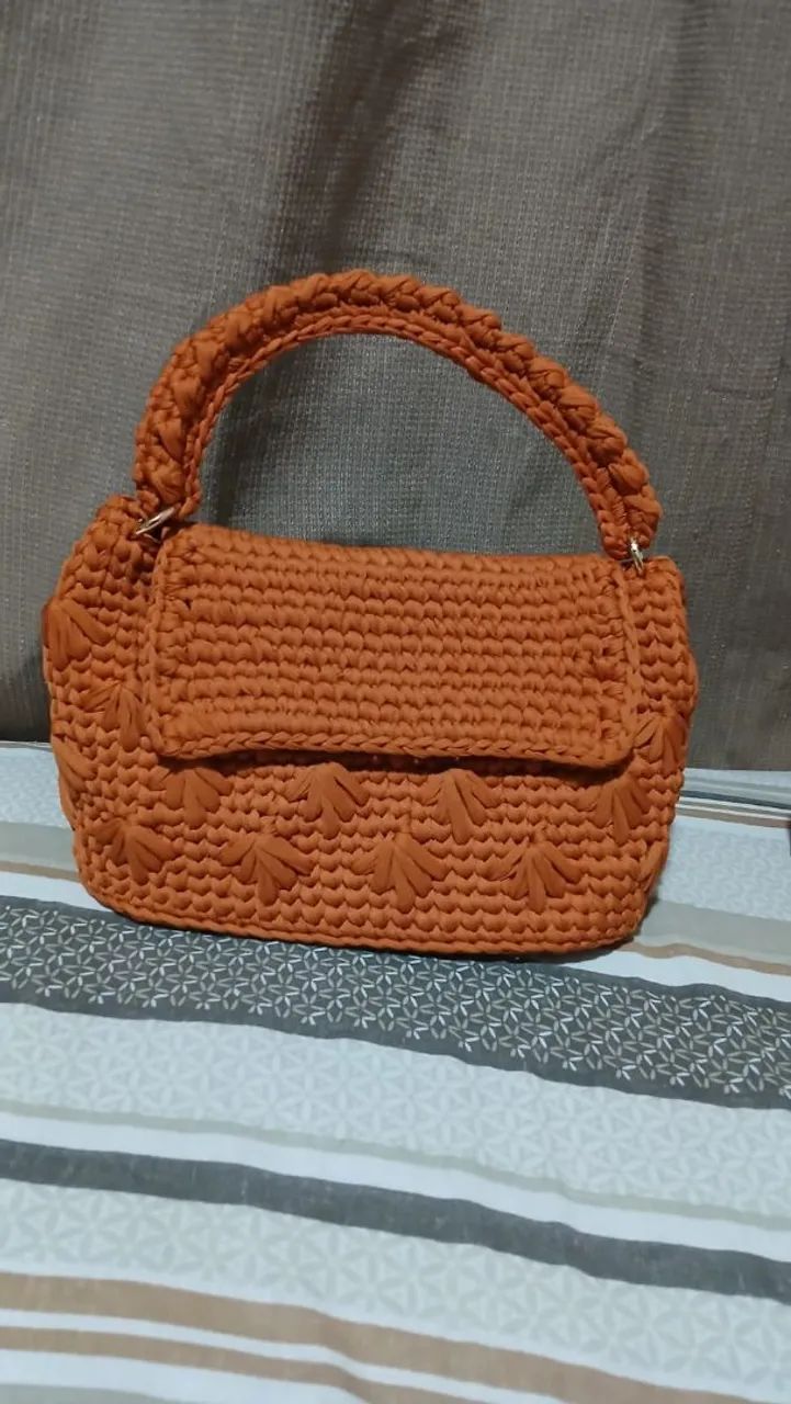 ? Bolsa Artesanal Feito a Mão 