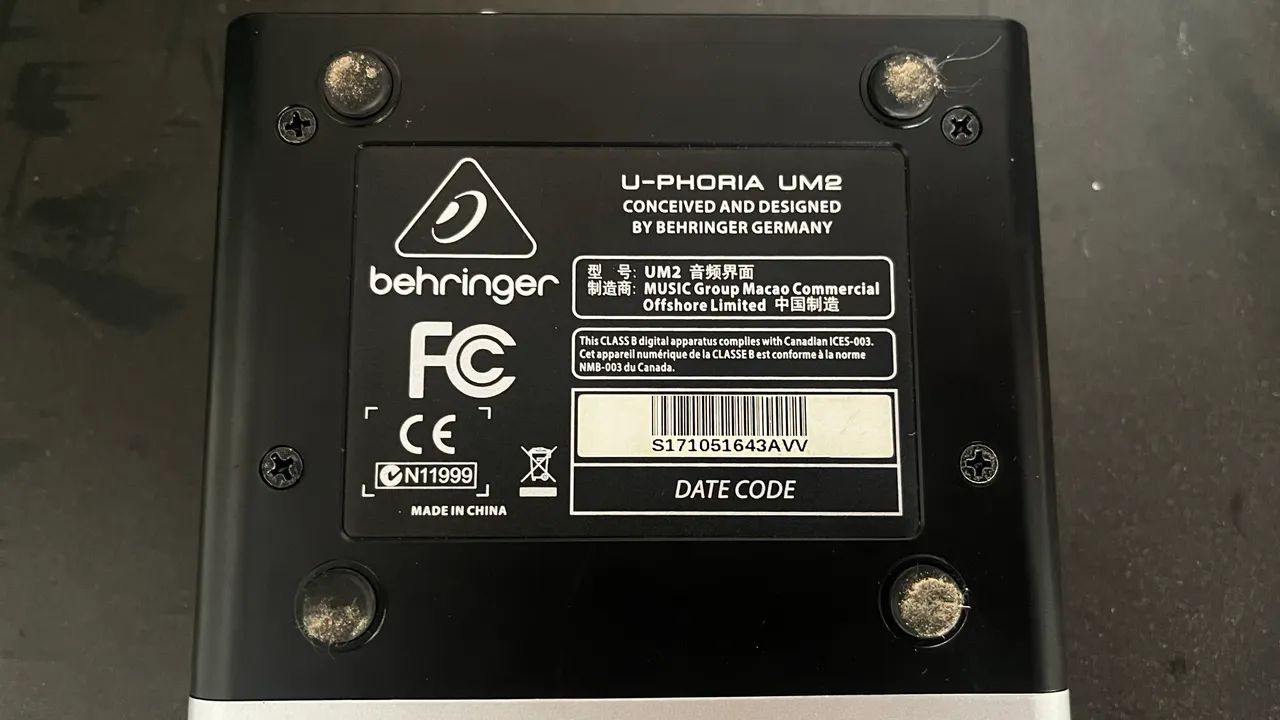 Interface de audio Behringer  - Foto 4