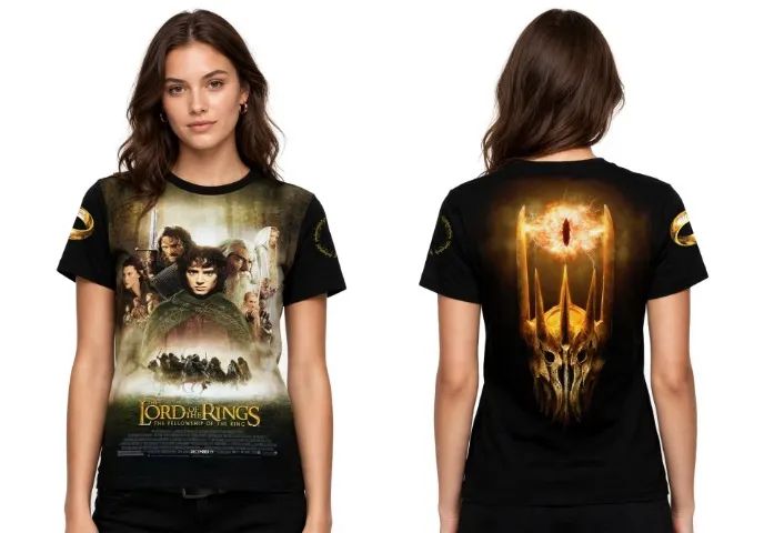 Camisa O SENHOR DOS ANÉIS: A SOCIEDADE DO ANEL - Foto 3