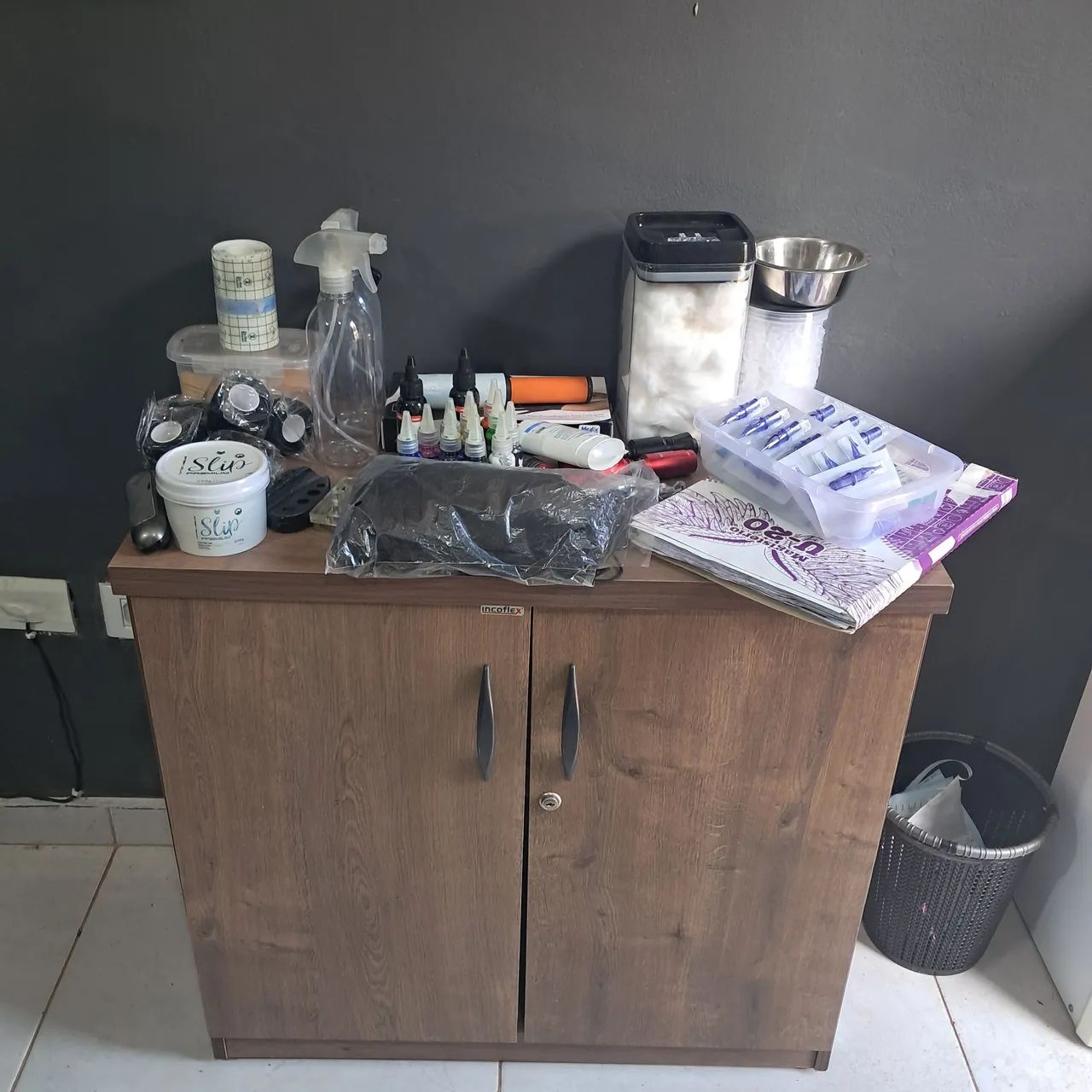 kit estudio completo tattoo tatuagem - Foto 5