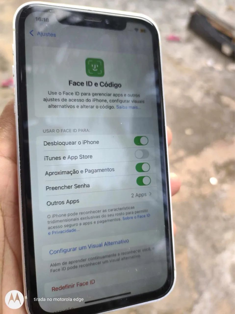 Oi bom dia esse é o iPhone XR ele está na carcaça de um iPhone 17 - Foto 2