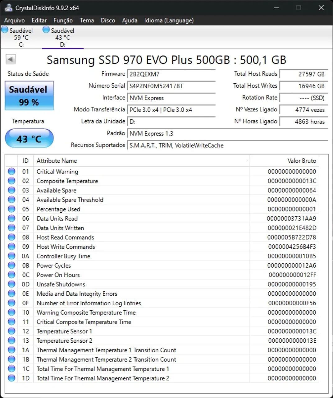 SSD Samsung 970 EVO Plus 500 GB - Foto 2