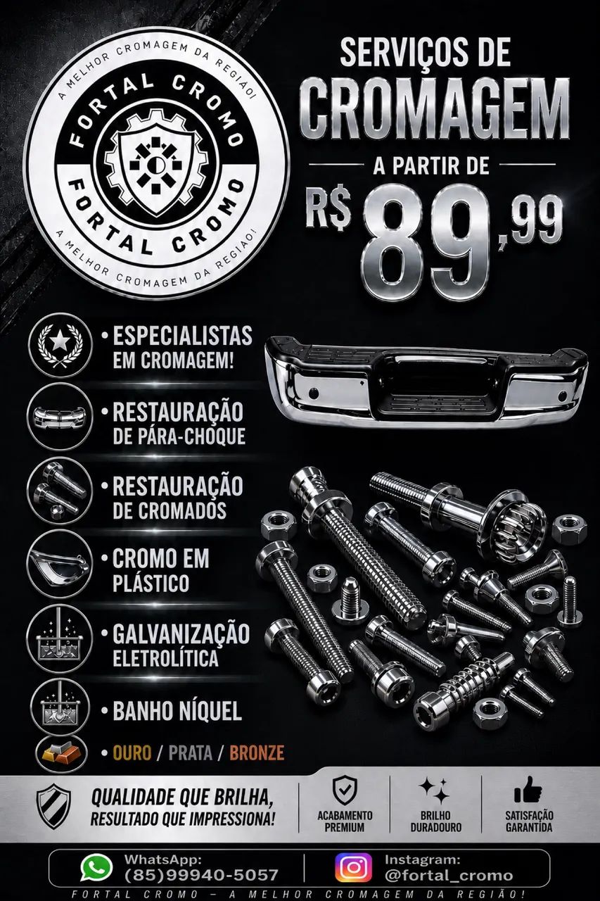 Serviços de Cromagem 