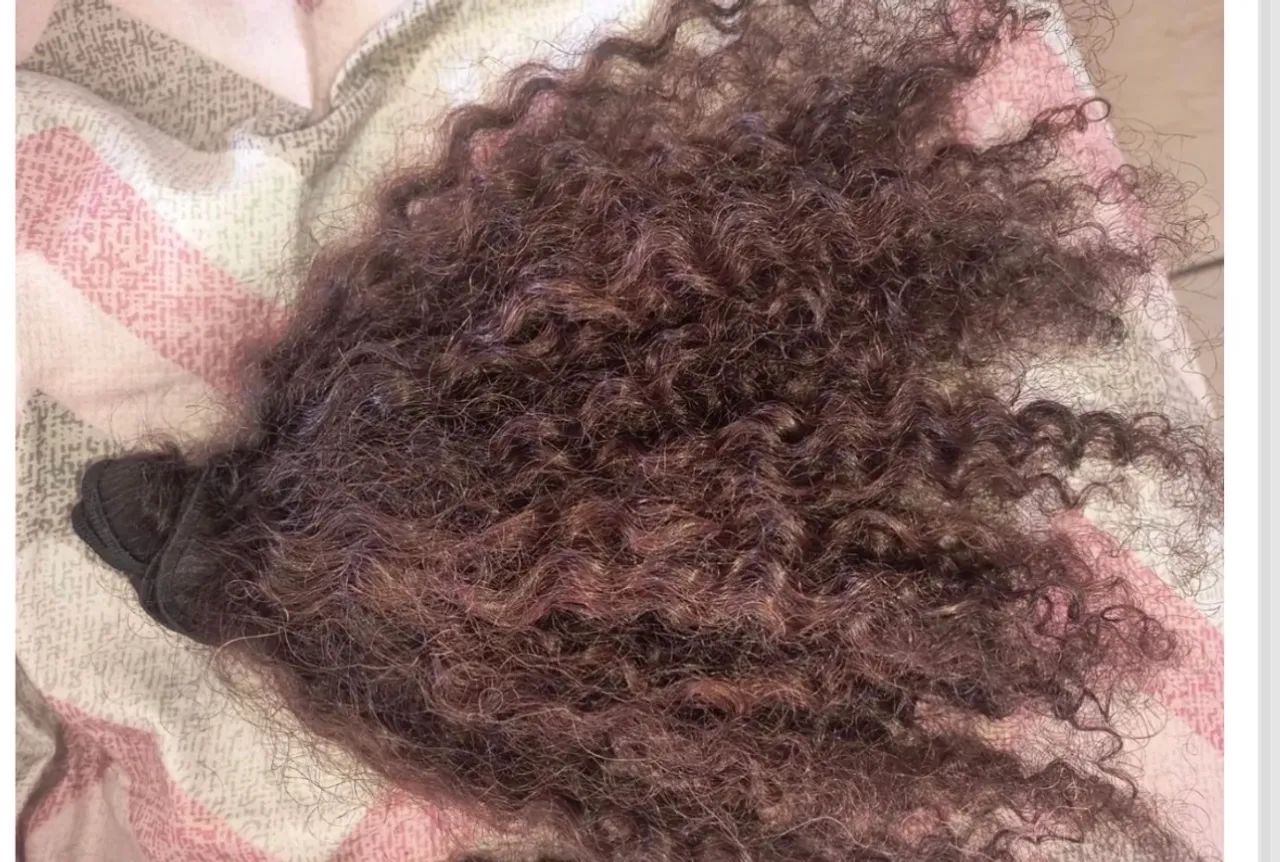 Cabelo cacheado humano cacho 1 - Foto 2