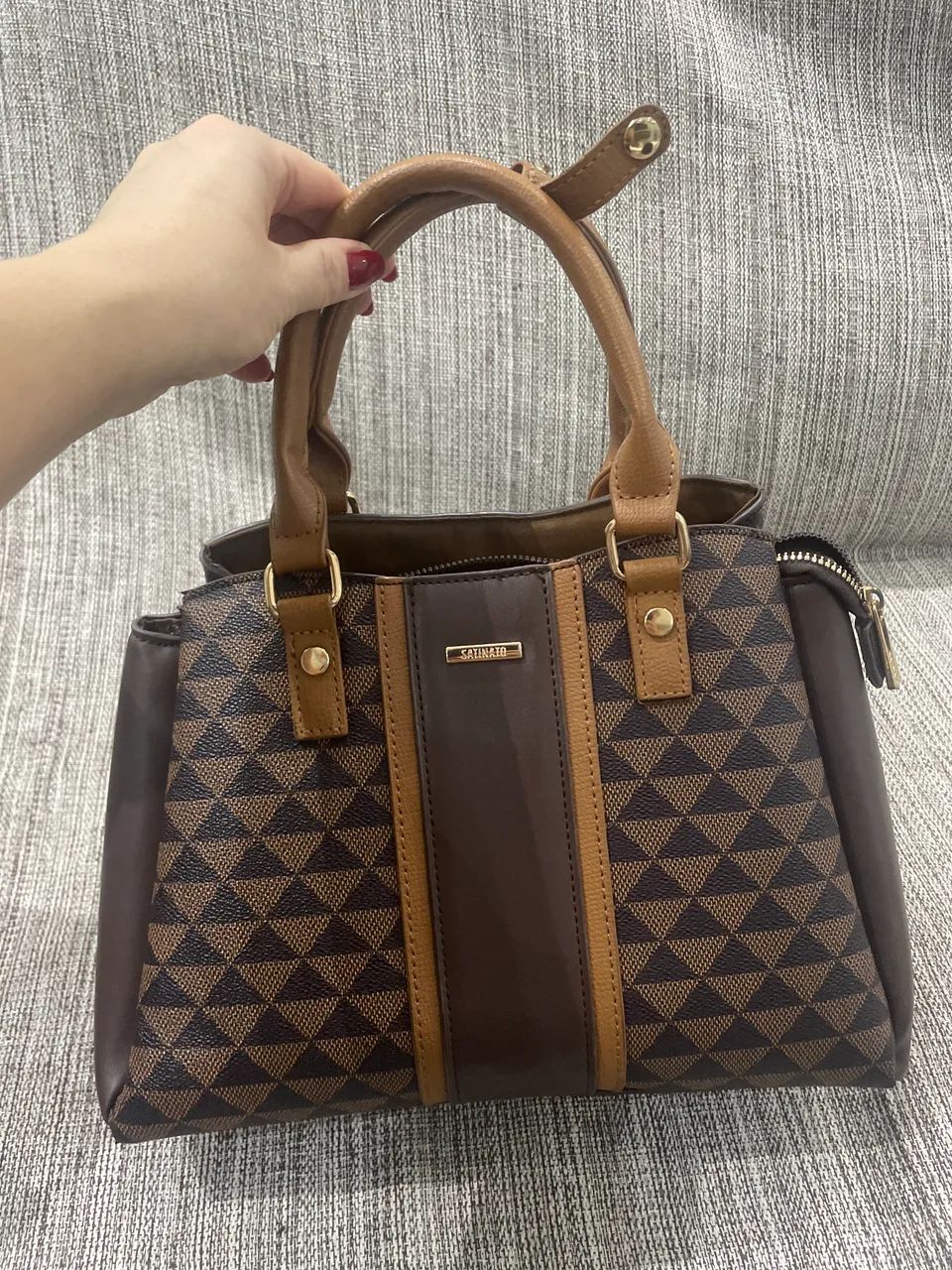Bolsa de mão da Santinato  - Foto 3