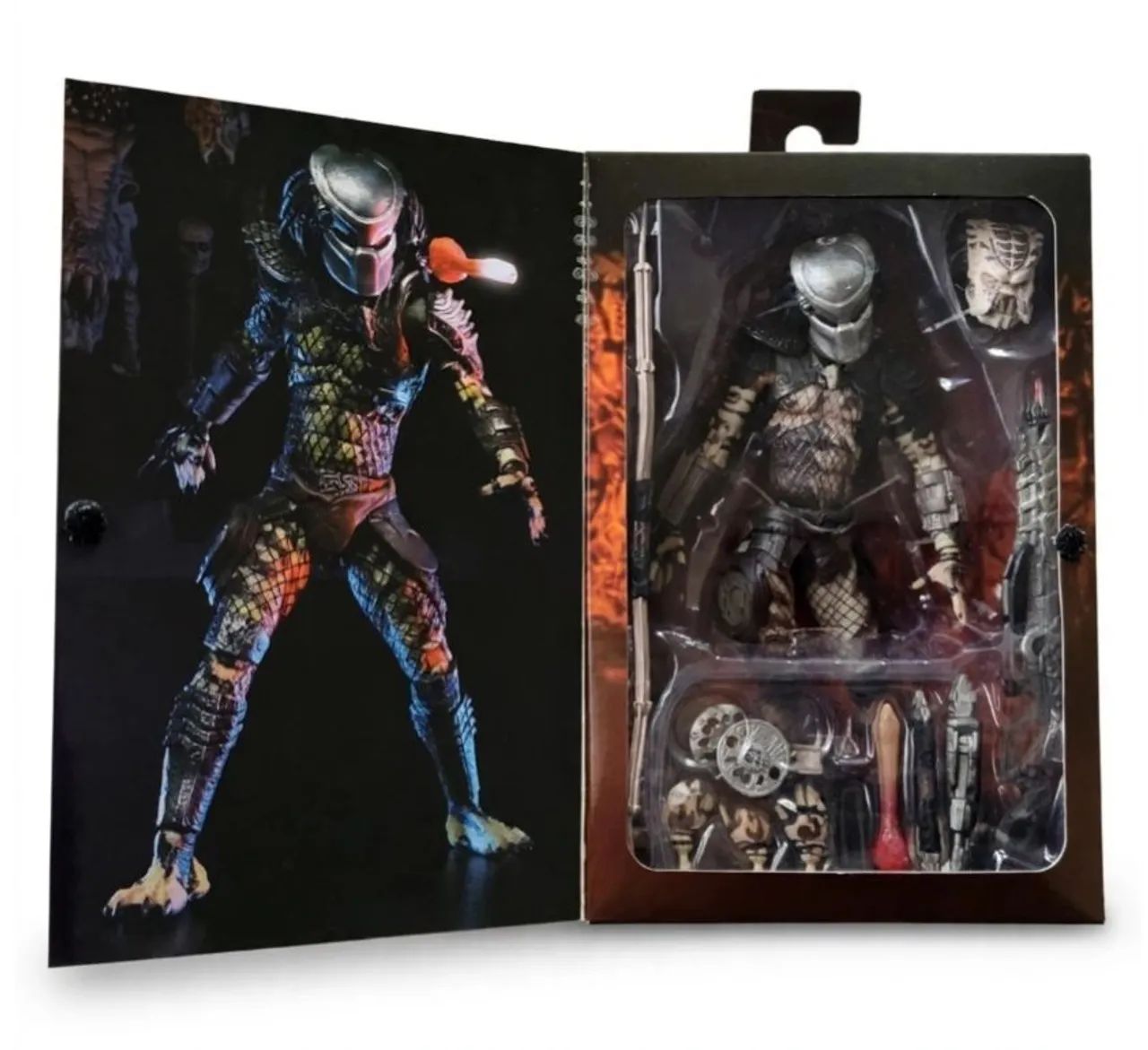 Boneco Action Figure Predator Ultimate Scout NECA Original 18cm Lacrado Colecionável - Foto 2
